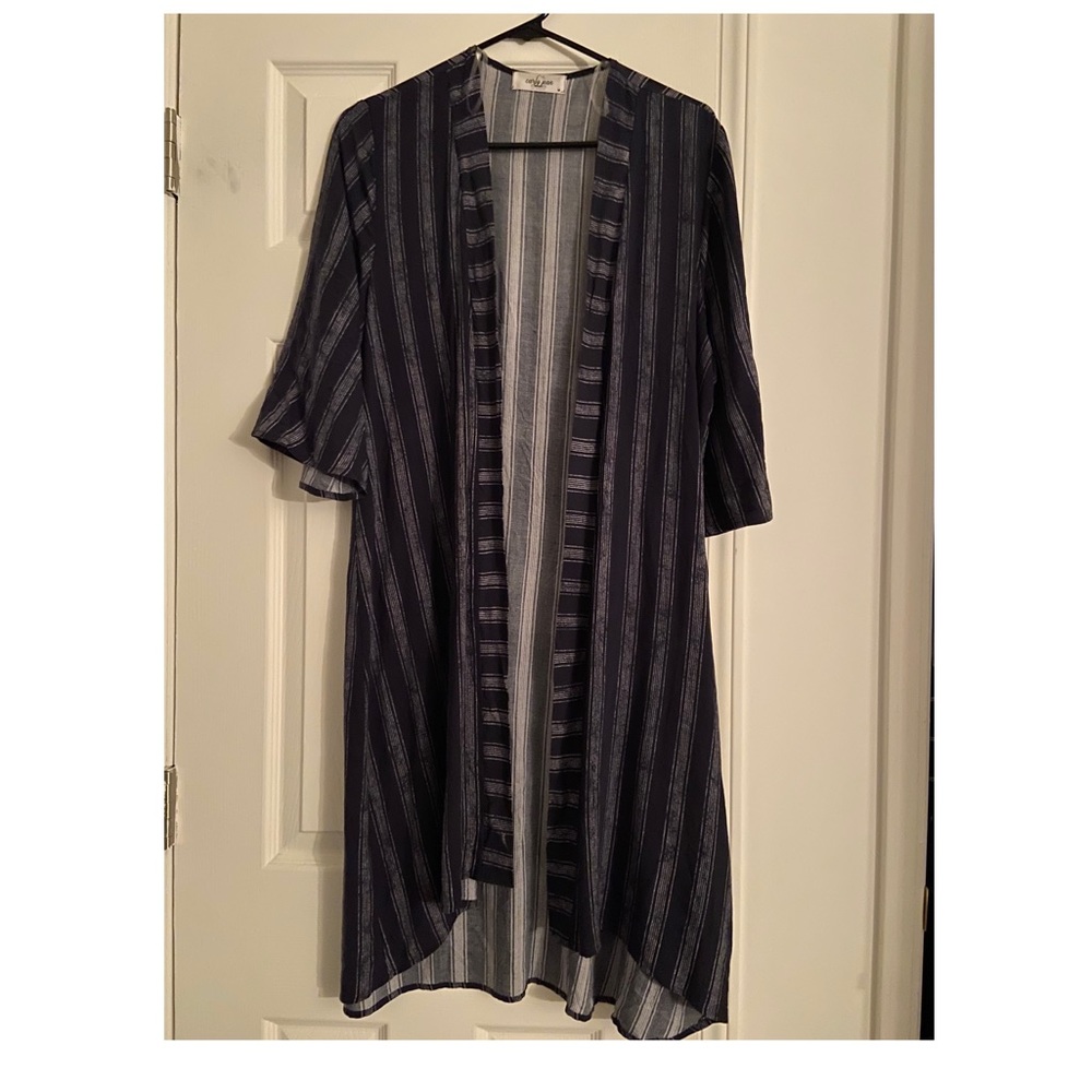 Kimono/ blue striped